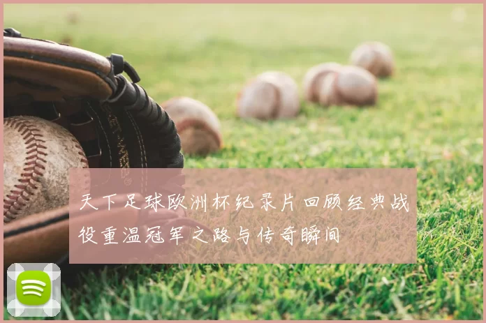 天下足球欧洲杯纪录片回顾经典战役重温冠军之路与传奇瞬间