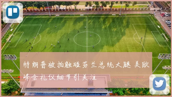 特朗普被拍触碰芬兰总统大腿 美欧峰会礼仪细节引关注